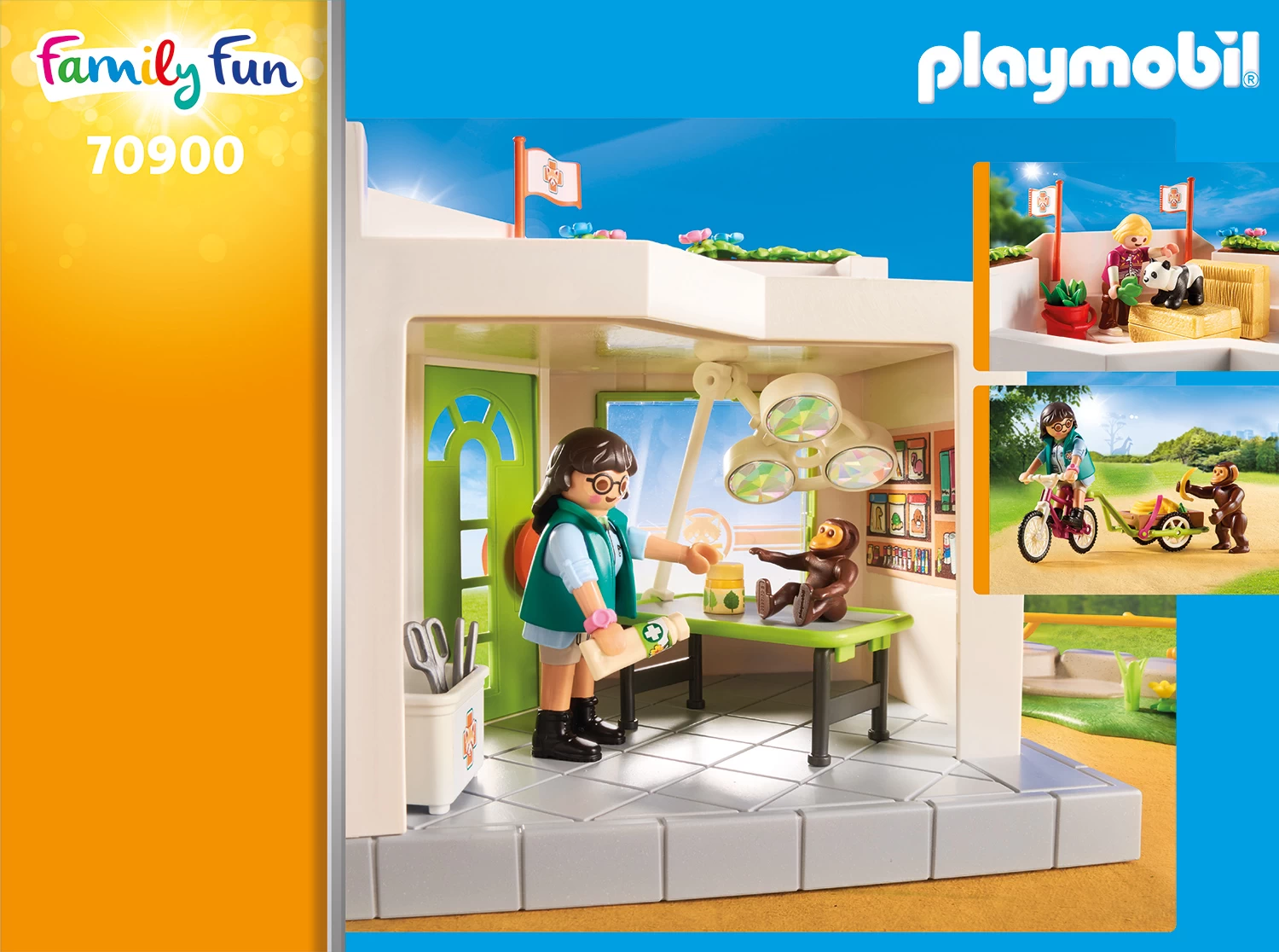 Playmobil 70900 - Tierarztpraxis im Zoo - Family Fun