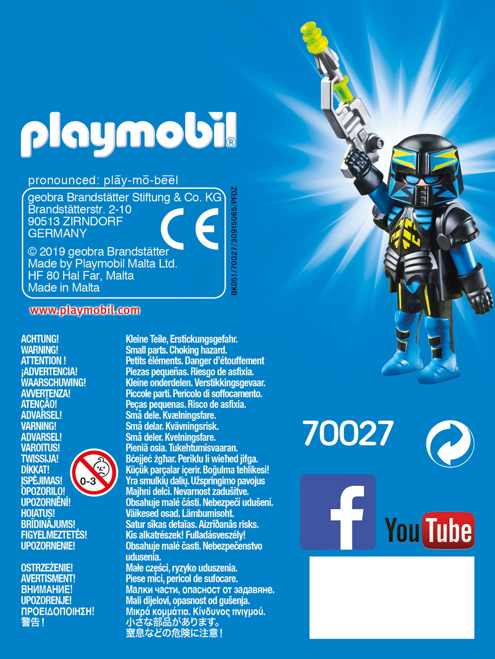 Playmobil 70027 - Weltraumagent (PLAYMO-FRIENDS)