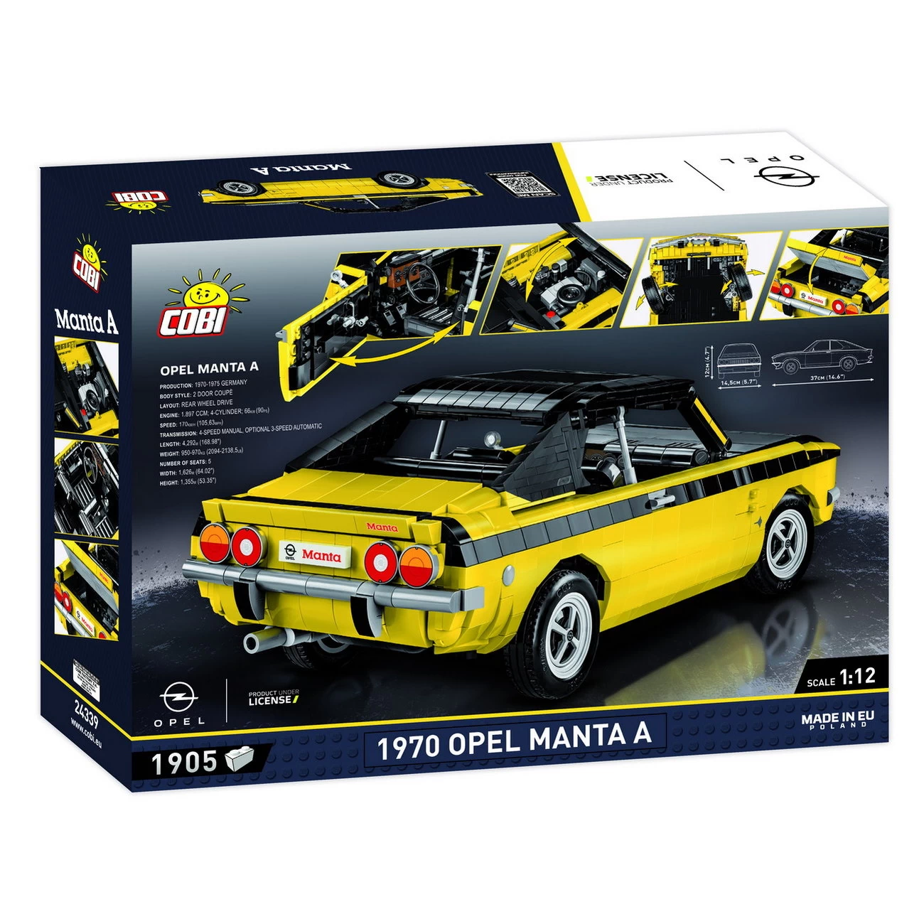 COBI - 1970 Opel Manta A (24339)
