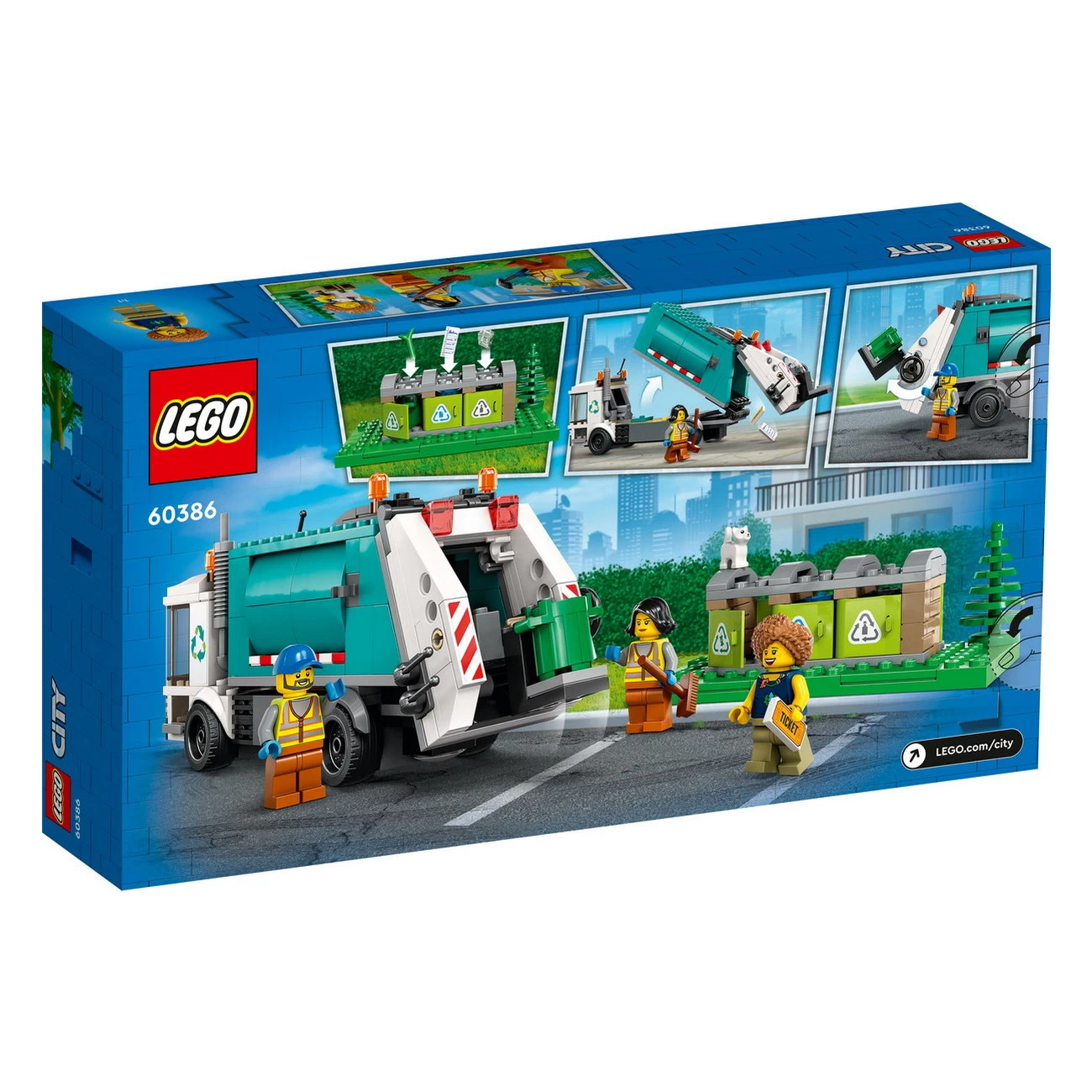 LEGO City 60386 - Müllabfuhr