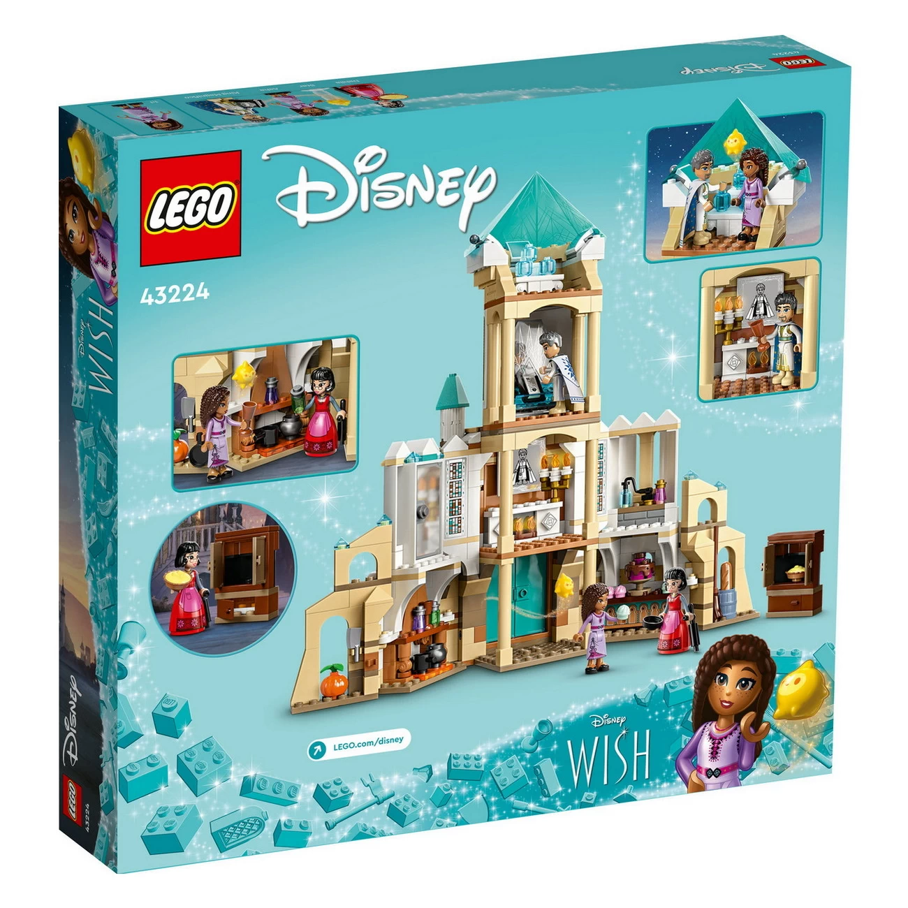 LEGO Disney Princess 43224 - König Magnificos Schloss