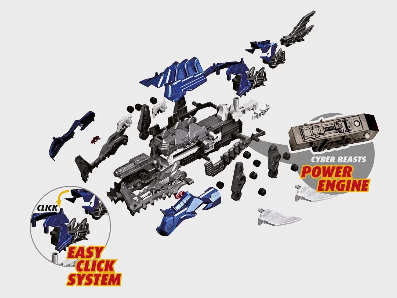 Revell 07851 - Hydrofang CyberBeasts