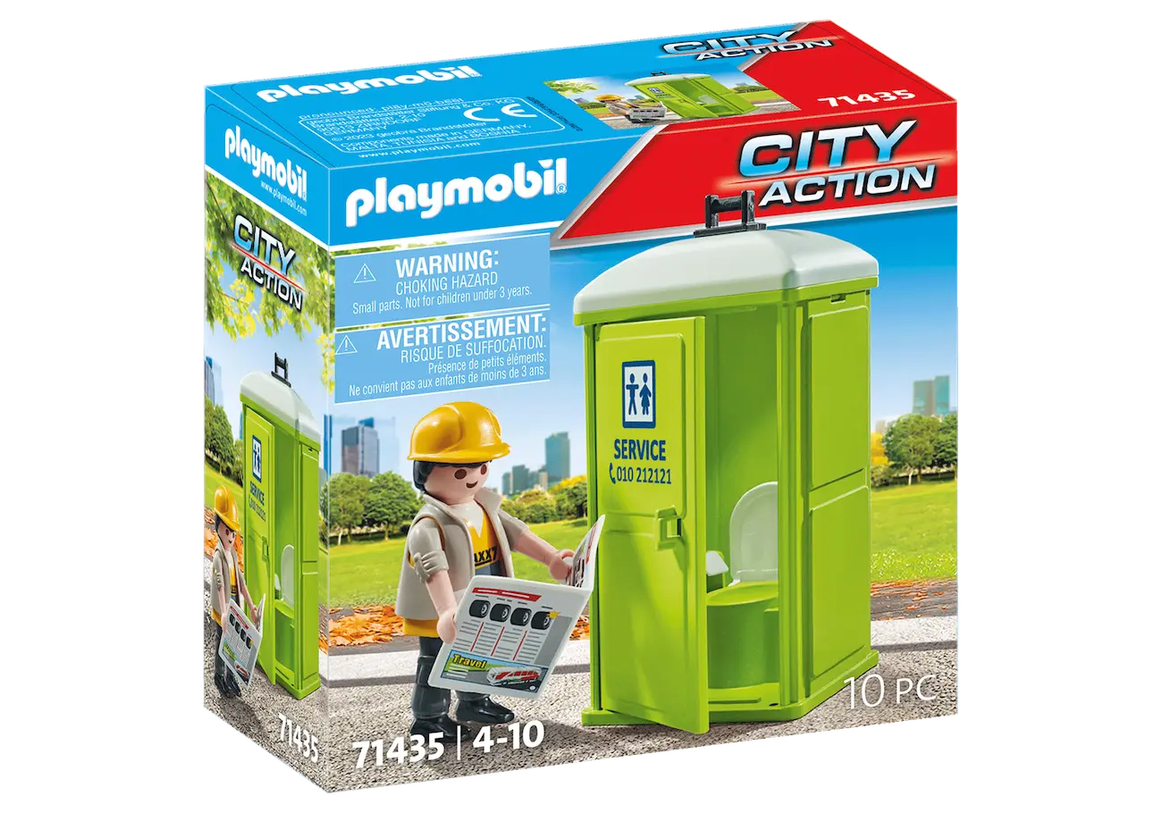 Playmobil 71435 - Mobile Toilette - City Action