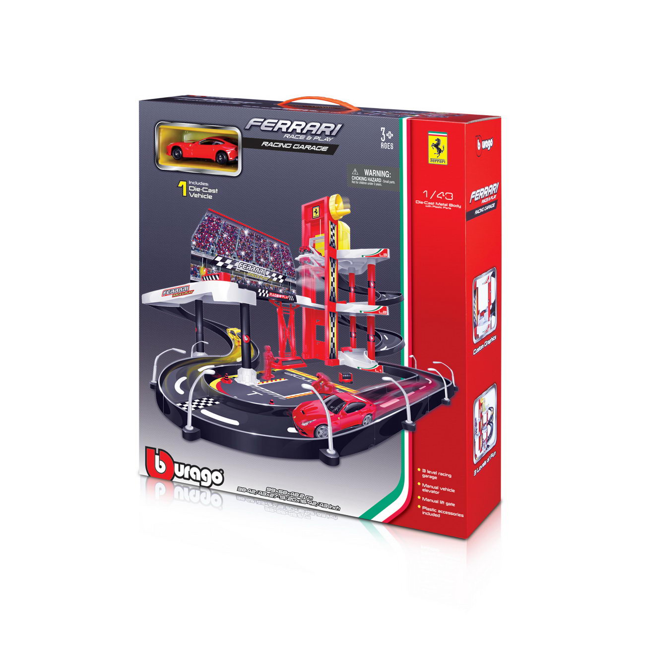 BBurago 1:43 Ferrari Racing Garage (18-30197)