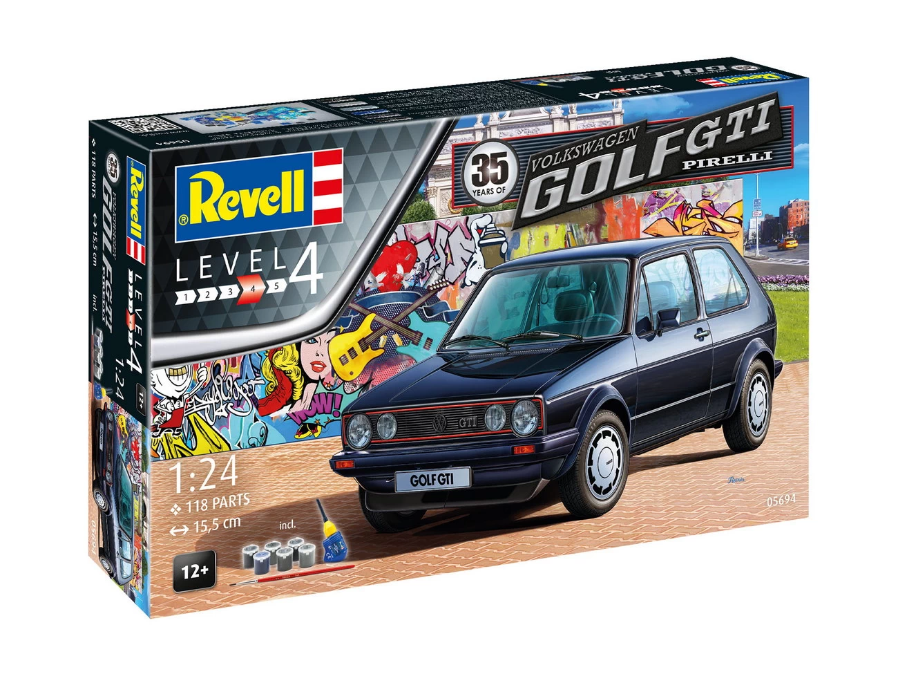 Revell 05694 - 35 Jahre VW Golf 1 GTI Pirelli