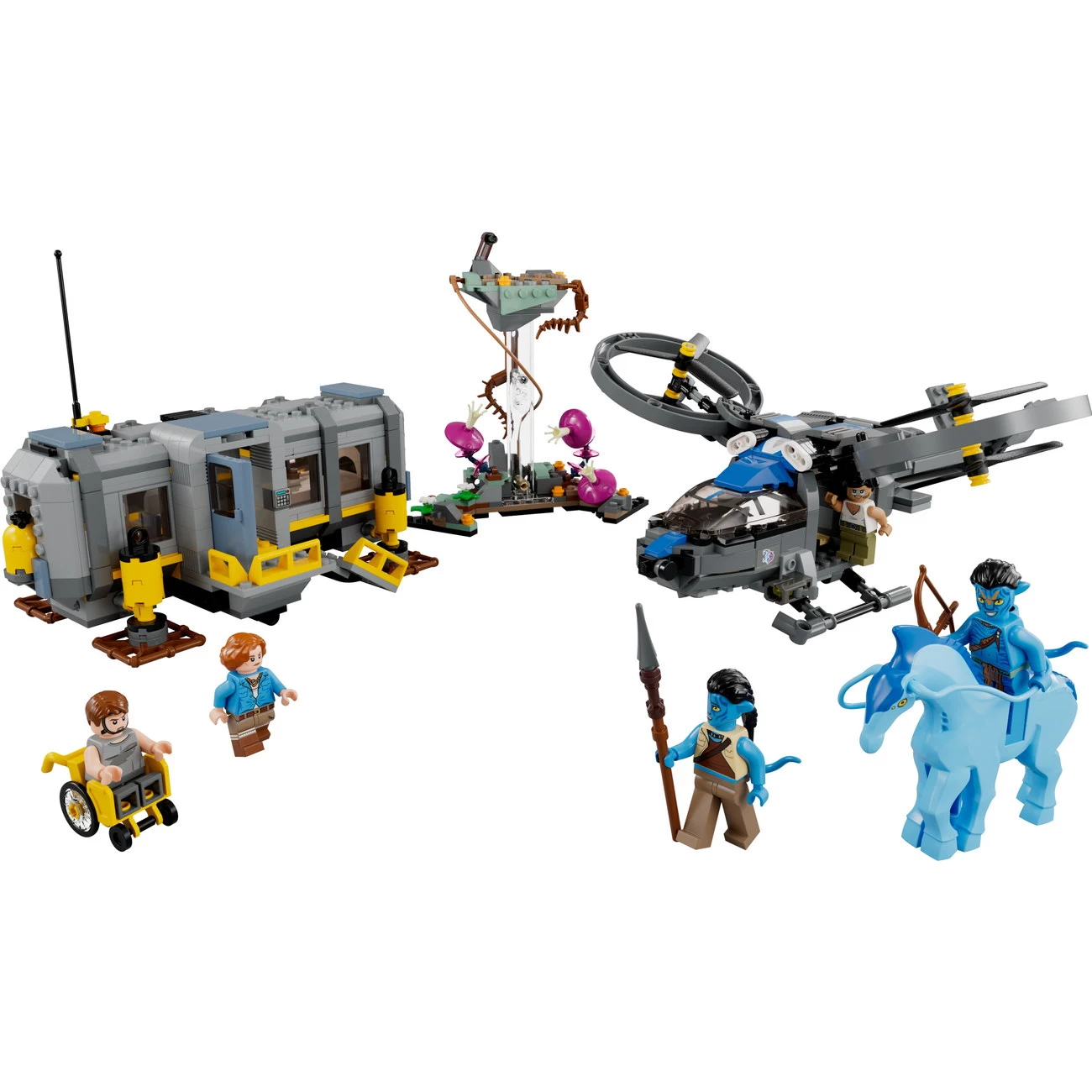 LEGO Avatar 75573 - Schwebende Berge: Site 26 und RDA Samson