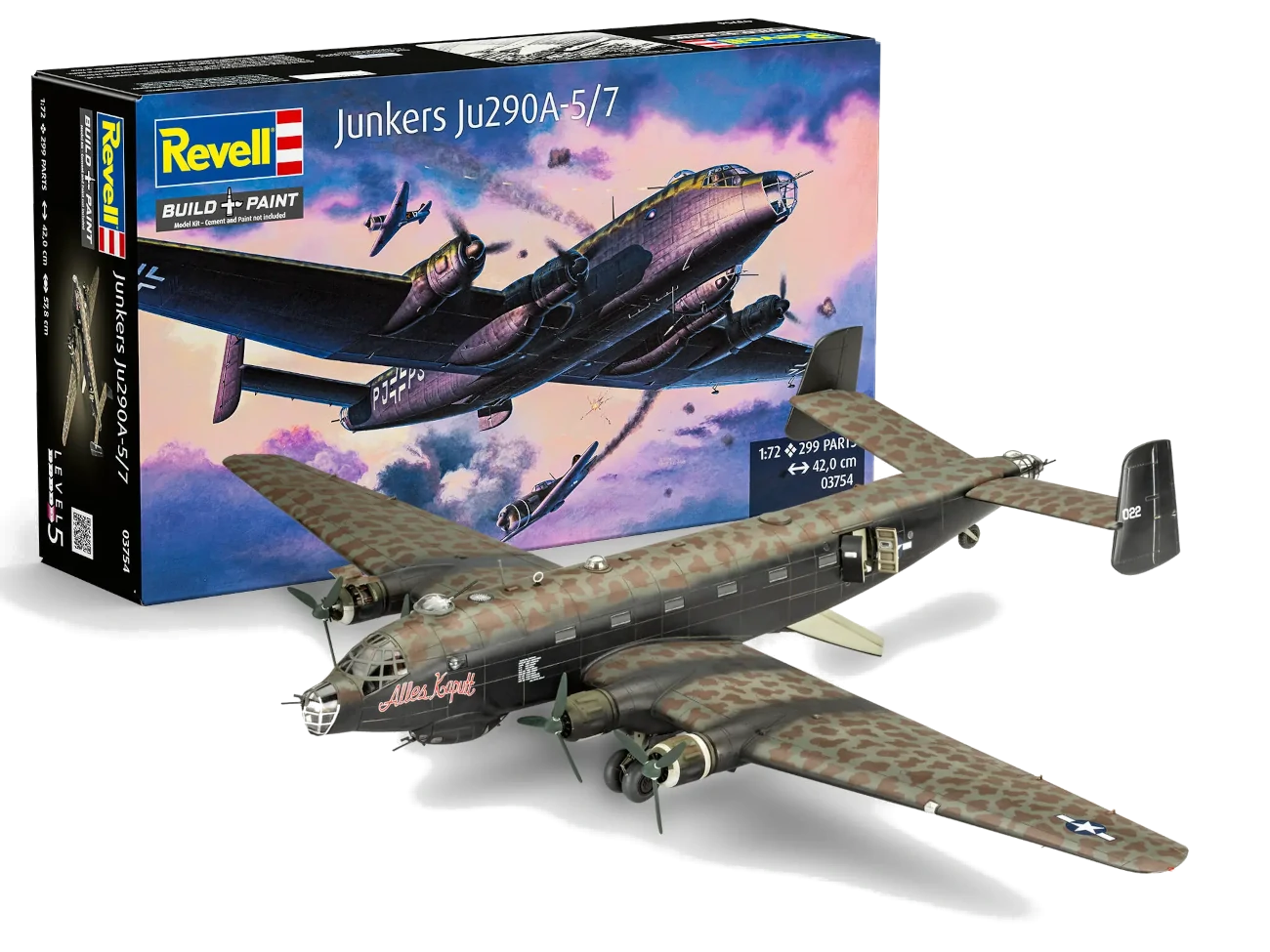 Junkers Ju290A 5/7 Seeadler Revell Modellbausatz 03754