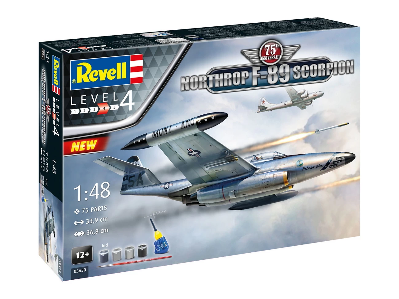Revell 05650 - Northrop F-89 Scorpion - Geschenkset 75 Jahre