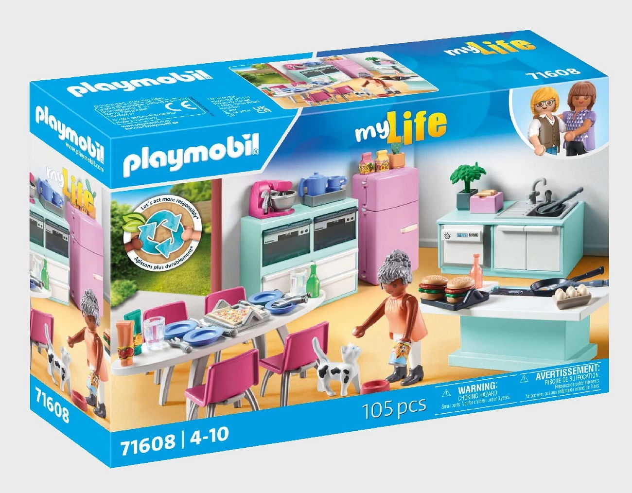 Playmobil 71608 - Küche mit Essplatz - My Life