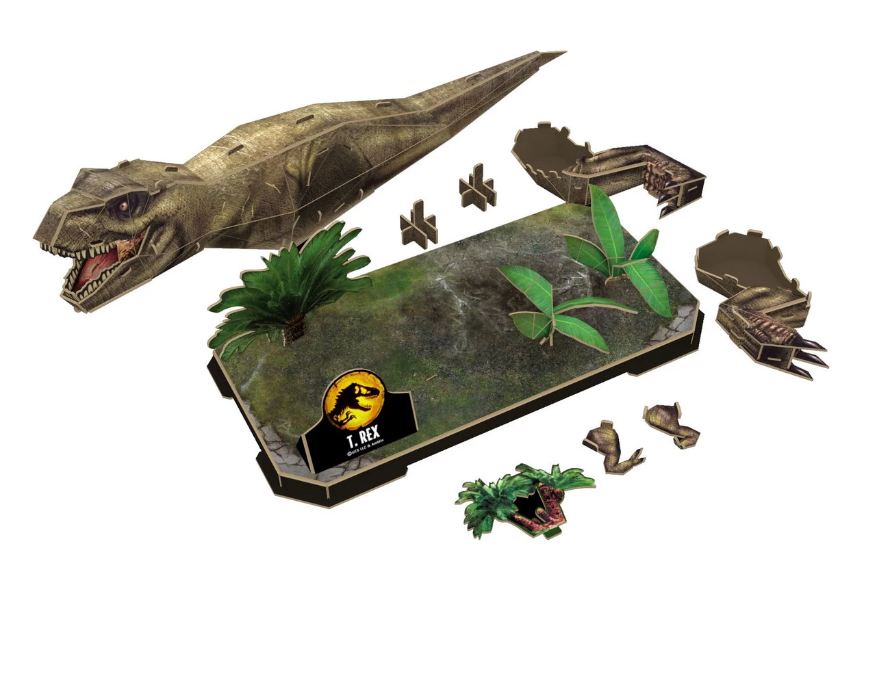 Revell 00241 - Jurassic World Dominion - T-Rex - 3D Puzzle
