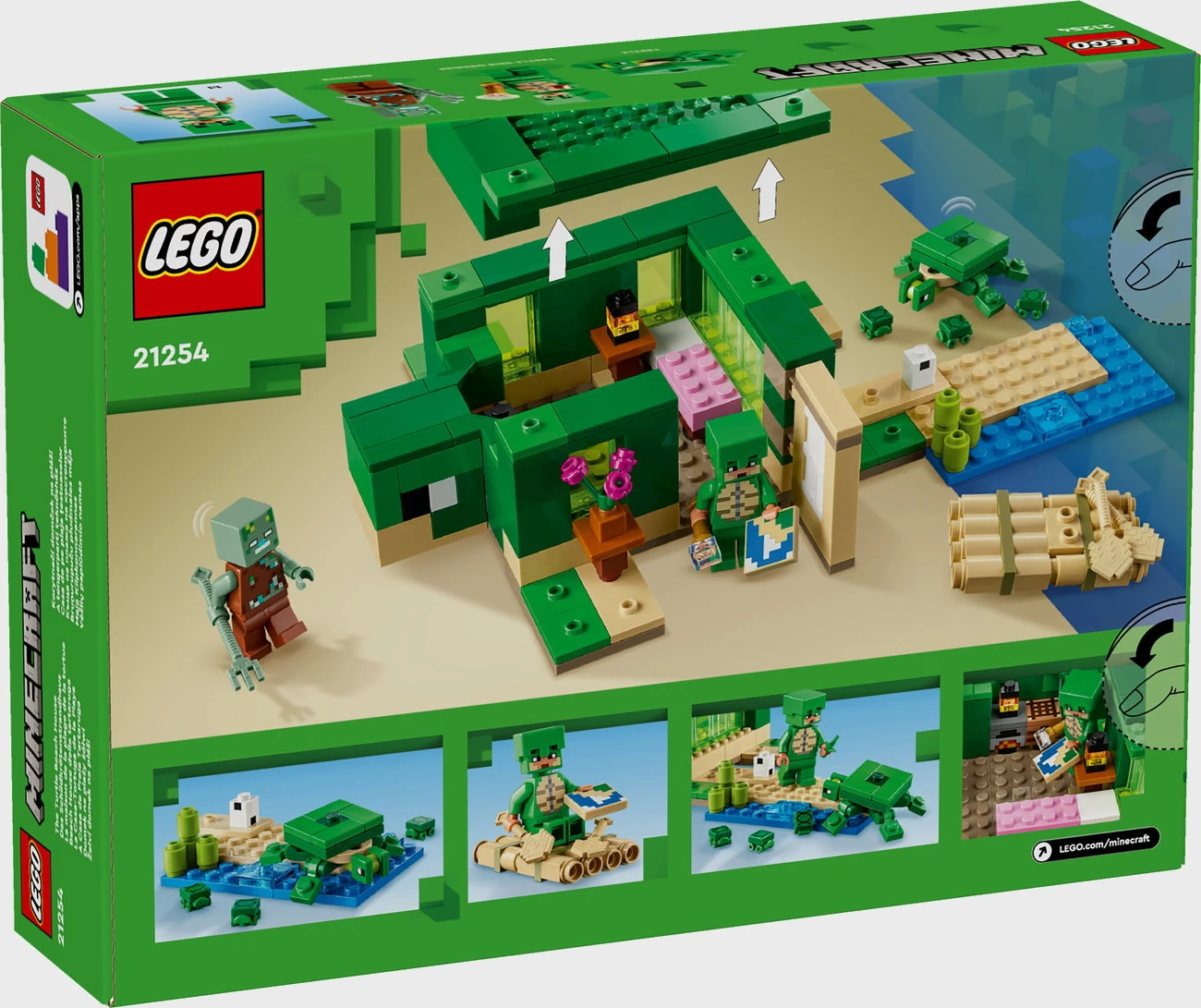LEGO Minecraft 21254 - Schildkrötenhaus