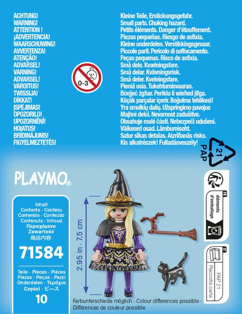 Playmobil 71584 - Hexe mit Katze - Special Plus