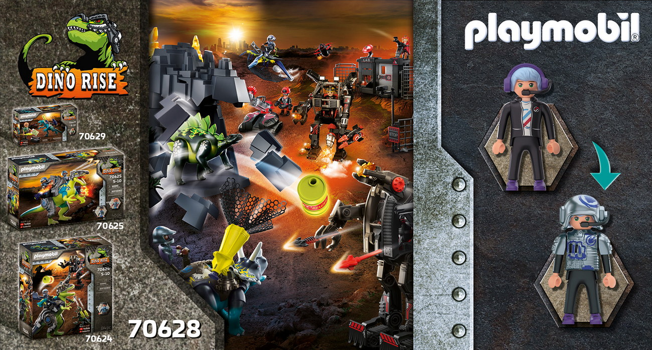 Playmobil 70628 - Pteranodon: Attacke aus der Luft (Dino Rise)