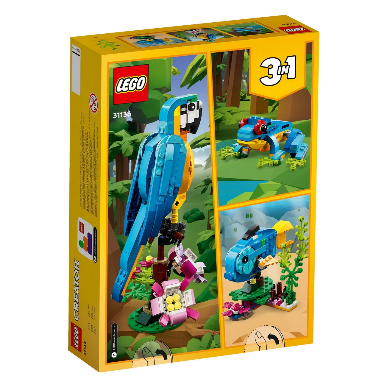 LEGO Creator 31136 - Exotischer Papagei
