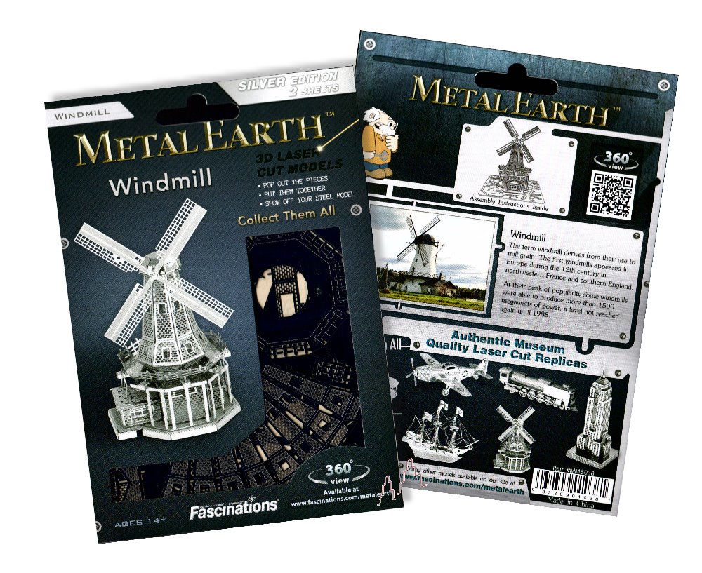 Metal Earth - Windmühle