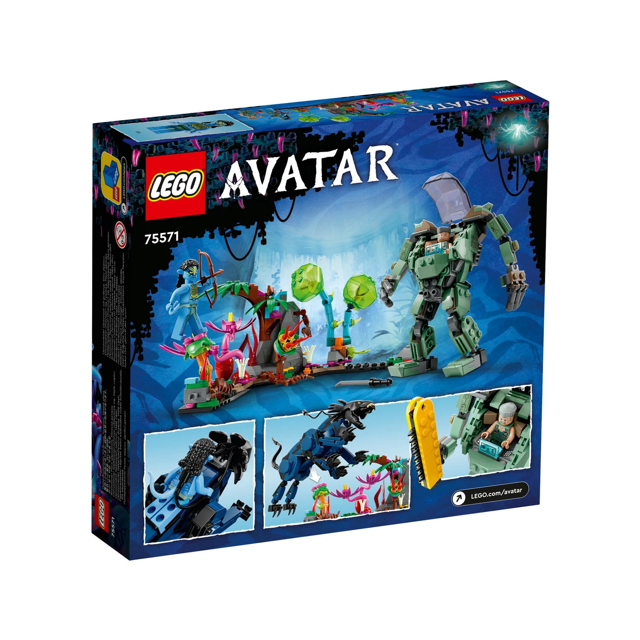 LEGO Avatar 75571 - Neytiri und Thanator vs. Quaritch im MPA