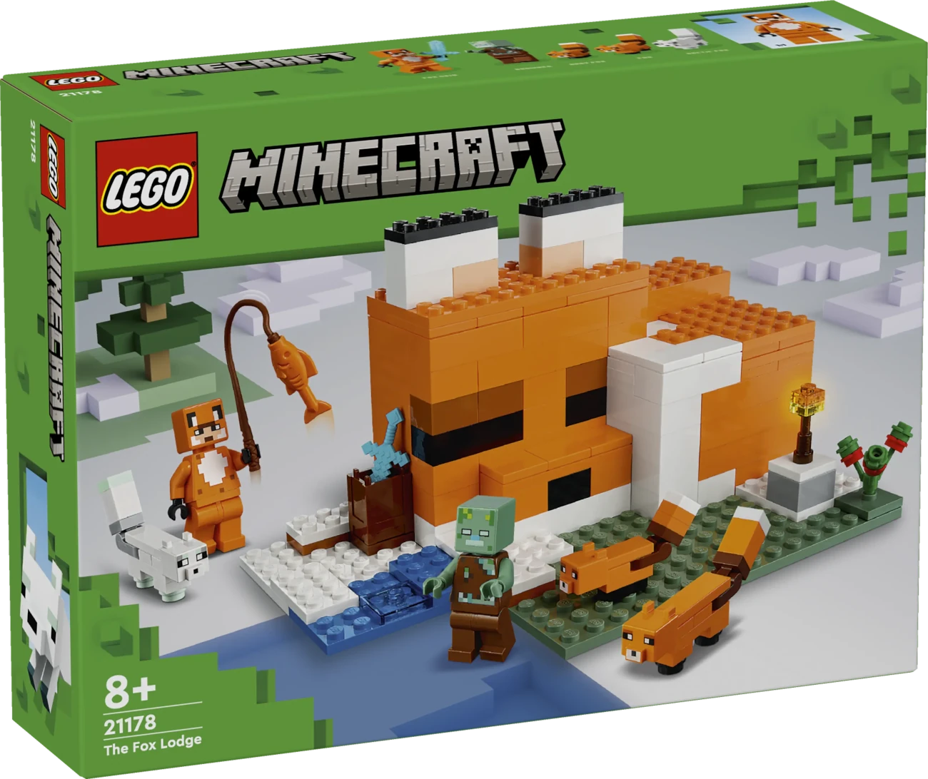 LEGO Minecraft 21178 - Die Fuchs-Lodge