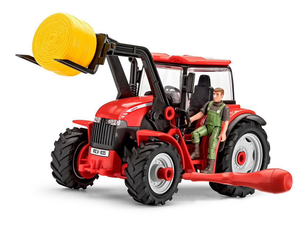 Revell Junior Kit - Traktor mit Lader und Figur (00815)