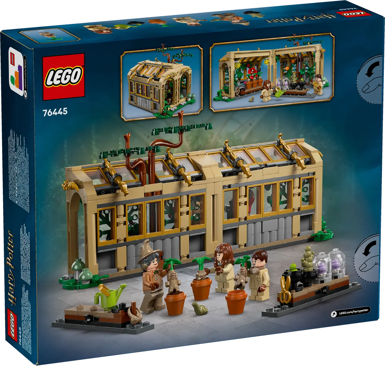 LEGO Harry Potter 76445 - Kräuterkundeunterricht auf Schloss Hogwarts
