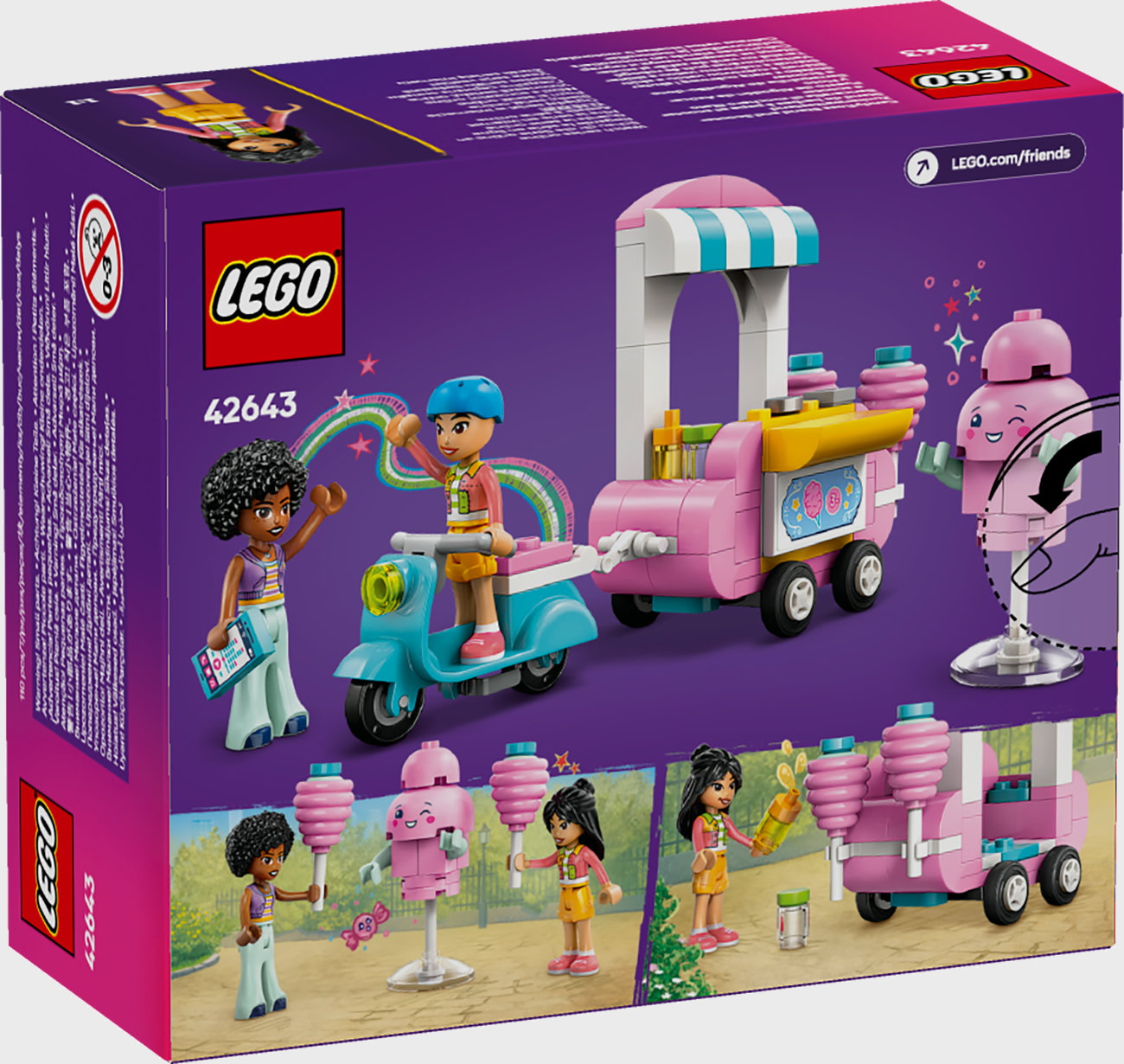 LEGO Friends 42643 - Zuckerwattestand