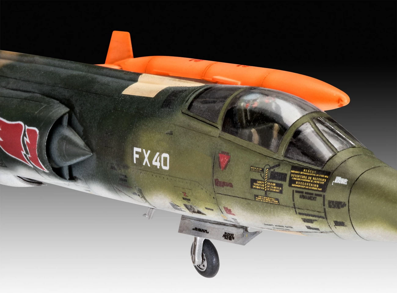 Revell 03879 - F-104G Starfighter RNAF BAF Modell