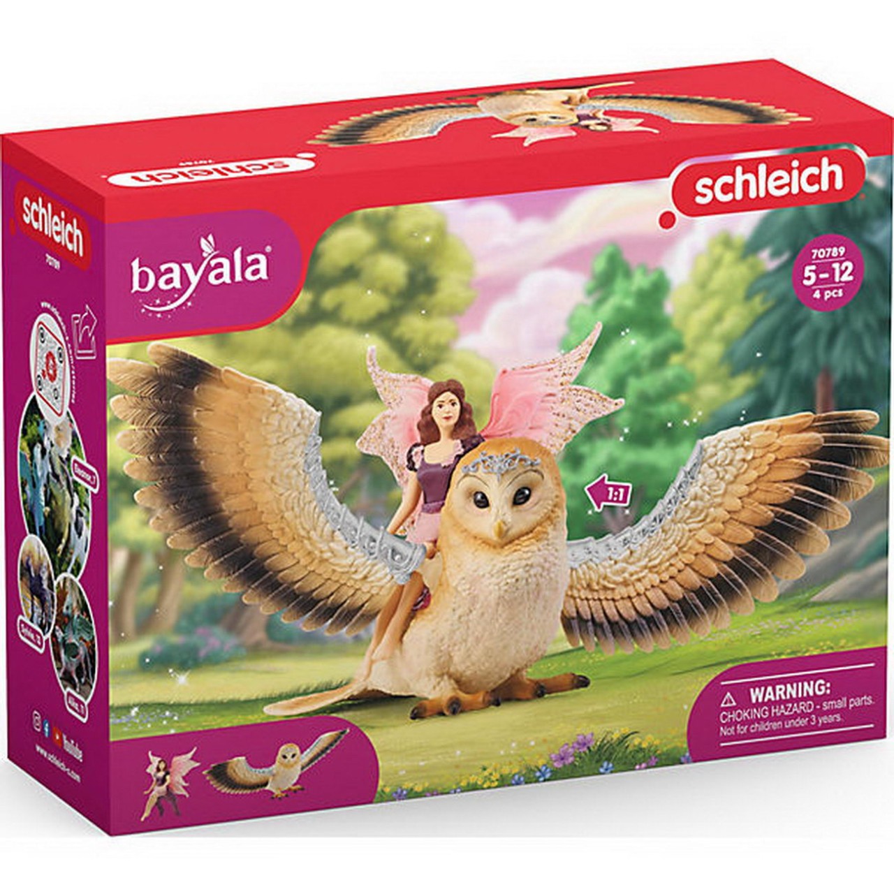 Elfe auf Glitzer-Eule NEU (Schleich 70789) Bayala | SK24S70789